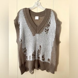 NWOT sweater vest